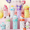 Sanrio Stainless Steel Water Bottle 350ml, Insulated Mini Tumbler with Lid for All Liquids Like Water, Coffee, Milk Tea, Soup