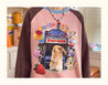 A trendy Gen Z style sweater adorned with a charming bunny graphic