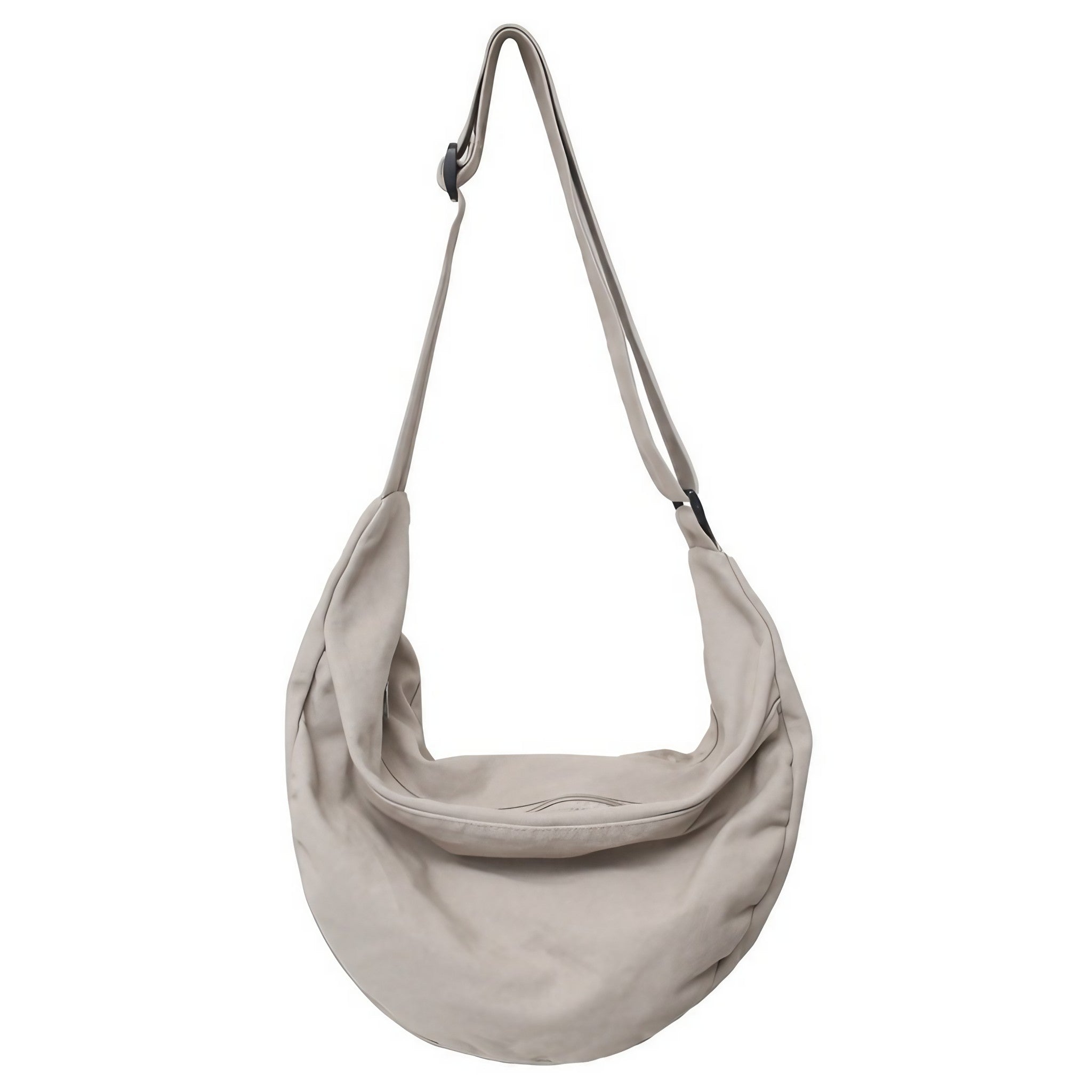 Durable grey canvas leisure bag suitable for everyday use