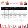 Sizing chart for selecting the perfect fit of Ballet Coquette Daily Nails