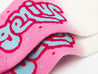 A single sock featuring the inscription 'genius' from the 1+2 Socks Set