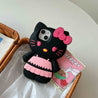 Protective black Hello Kitty iPhone case with a chic design for the latest iPhones